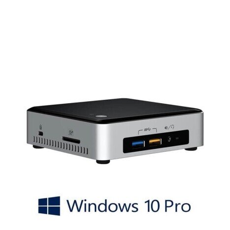 Mini PC Intel NUC NUC6i5SYK, Intel i5-6260U, 8GB DDR4, 256GB SSD, Win 10 Pro